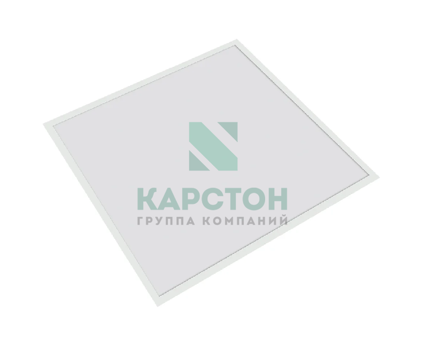 Металлический подвесной потолок 600x600 мм белый матовый